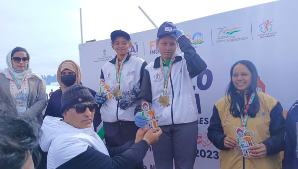Devadharshini P, a second year M.Com (CS) won a Gold Medal in the Bobsleigh & Skeleton - 2 Women Category and a Silver Medal in the Bobsleigh & Skeleton - 4 Women Category at the 3rd Khelo India Winter Games 2023 held at Gulmarg, Jammu & Kashmir from the 11th to 14th of February.
